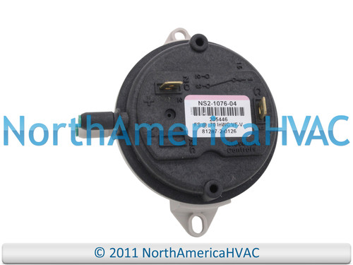 NS2-1076-04 Furnace Air Pressure Switch Vent Venter Vacuum Suction Repair Part