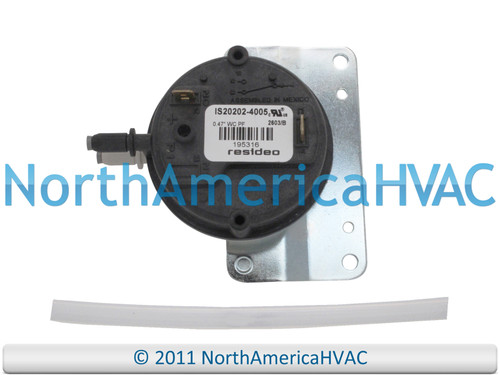 RZ098102 098102 98102 Furnace Air Pressure Switch Vent Venter Vacuum Suction Repair Part