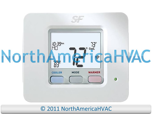 SFTHRPH742WFC Thermostat Tstat HVAC Home Wall Heat Cool Fan Blower Heat Pump Air Conditioning Conditioner Furnace Heater Repair Part
