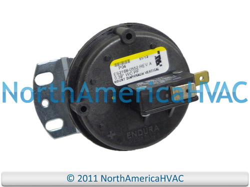 ES2168-0552 ES21680552 Furnace Air Pressure Switch Vent Venter Vacuum Suction Repair Part