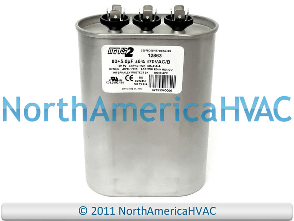 Mars Mars2 Capacitor 80/5 uf MFD 440 volt 12815 12297 Mars Mars2 Capacitor 80/5 uf MFD 440 volt 12815 12297