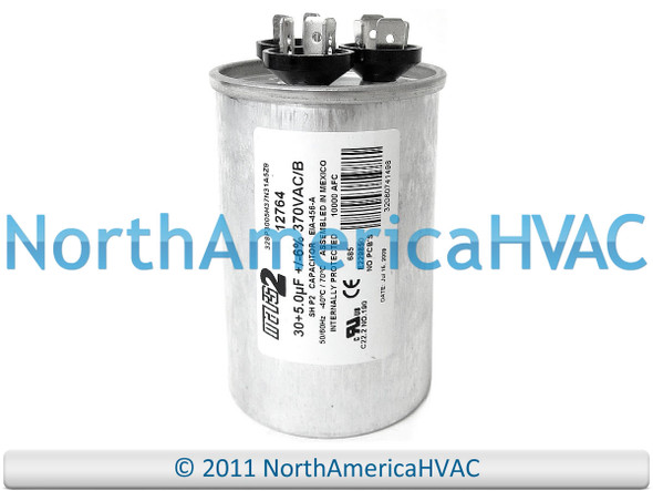 Capacitor Dual Run Round 35//3 uf 440V for GE Genteq 27L799 27L799BZ2  Fast Ship