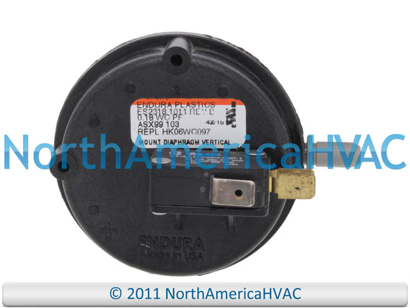 Furnace Air Pressure Switch Fits Tridelta Carrier Bryant Payne