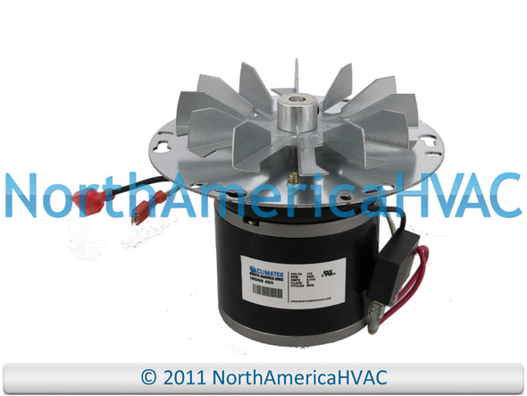 Climatek Pellet Stove Exhaust Vent Inducer Motor 80P20001-R 80P30521-R