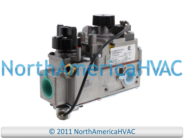 This is a new Furnace Gas Valve. The gas valve is made by Robertshaw. Furnace Gas Valve Replaces Robertshaw Uni-Line 9998-208 711816464 711817444 9998-208 711816464 711817444 Furnace Heater Gas Valve Shut-off Slow Fast Opening Pilot Spark Hot Surface Ignition Repair Part