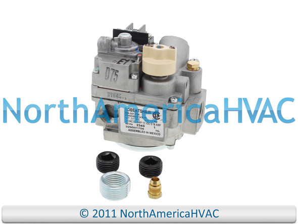 This is a new Furnace Gas Valve. The gas valve is made by Robertshaw. Furnace Gas Valve Replaces Penn Baso 91XM4G1 925L13 925L14 926L13 926L14 GF21G18 91XM4G1 925L13 925L14 926L13 926L14 GF21G18 Furnace Heater Gas Valve Shut-off Slow Fast Opening Pilot Spark Hot Surface Ignition Repair Part
