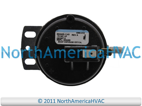 ASX99 713 ASX99713 Furnace Air Pressure Switch Vent Venter Vacuum Suction Repair Part