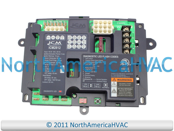 ICM2812 Furnace Heat Pump A/C AC Air Conditioner Control Circuit Board Panel Blower Fan Repair Part