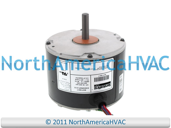 K55HXRWP-3112 Furnace Heater AC A/C Air Conditioner Conditioning Condenser Heat Pump Blower Fan Motor HP Horse Power Voltage VAC Amps RPM Repair Part