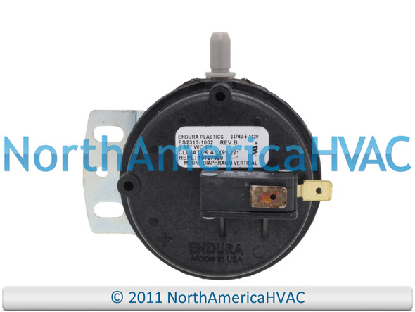 MPL-9371-V-0.58-DEACT-N/O Furnace Air Pressure Switch Vent Venter Vacuum Suction Repair Part