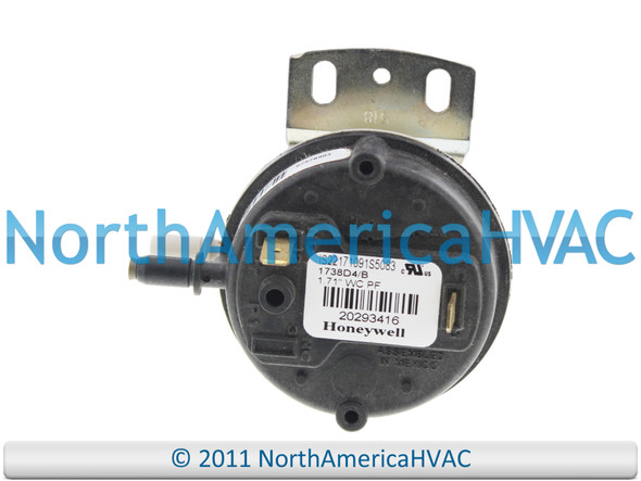 20055406 Furnace Air Pressure Switch Vent Venter Vacuum Suction Repair Part