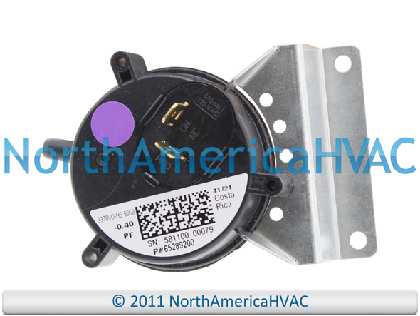 26W76 34M75 17J63 Furnace Air Pressure Switch Vent Venter Vacuum Suction Repair Part