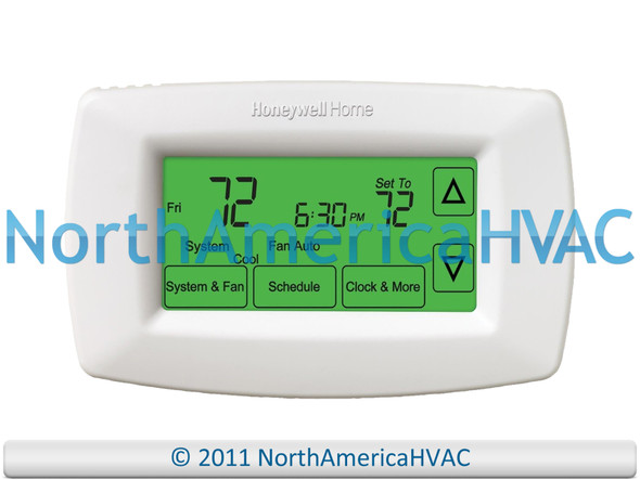 TH7220U1035 Thermostat Tstat HVAC Home Wall Heat Cool Fan Blower Heat Pump Air Conditioning Conditioner Furnace Heater Repair Part