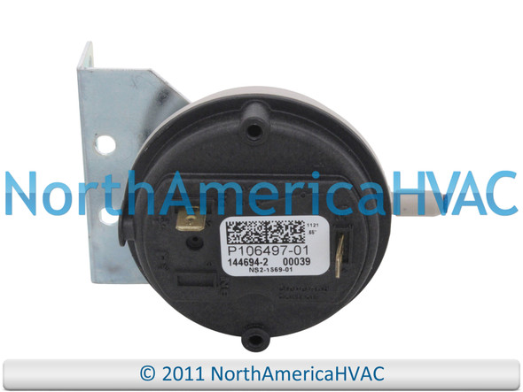 106497-01 P106497-01 Furnace Air Pressure Switch Vent Venter Vacuum Suction Repair Part