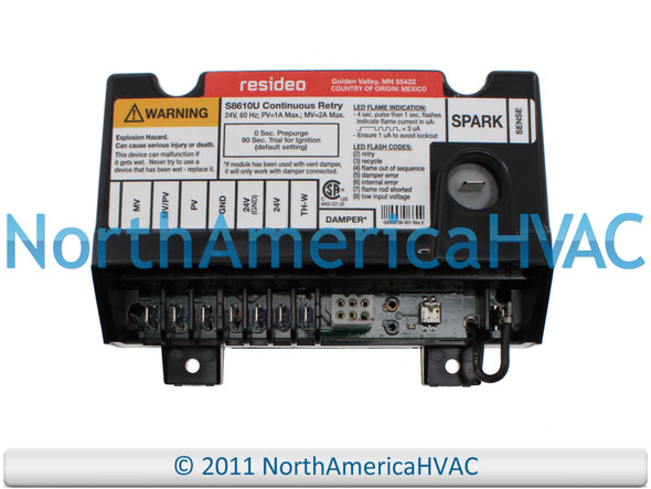 58EGB1811970 P771-1035 Furnace Heat Pump A/C AC Air Conditioner Control Circuit Board Panel Blower Fan Repair Part