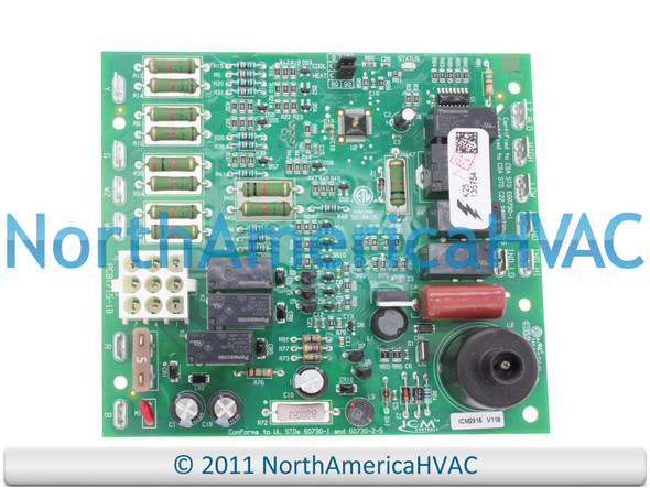 ICM2915 PCB1715-1B Furnace Heat Pump A/C AC Air Conditioner Control Circuit Board Panel Blower Fan Repair Part