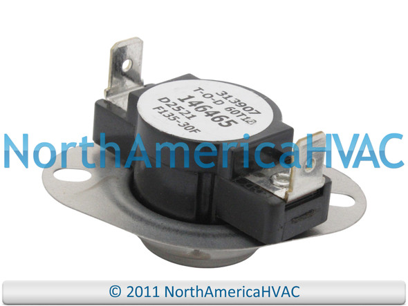 RZ146465 146465 Furnace Heater Gas Limit Switch Snap Disc Safety Temperature Repair Part