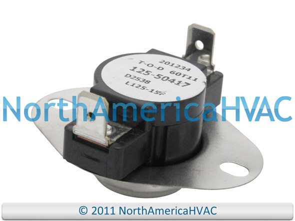 60T11-201234 Furnace Heater Gas Limit Switch Snap Disc Safety Temperature Repair Part