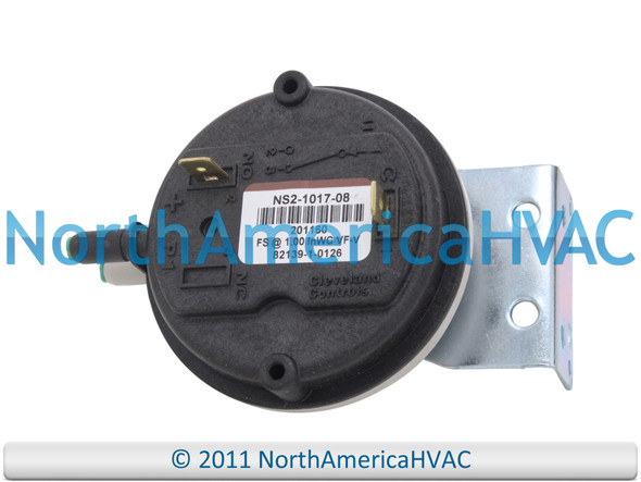 NS2-1017-08 Furnace Air Pressure Switch Vent Venter Vacuum Suction Repair Part