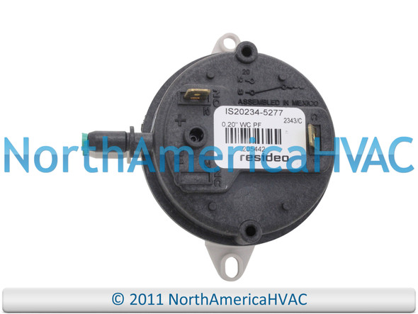 RZ205442 205442 Furnace Air Pressure Switch Vent Venter Vacuum Suction Repair Part
