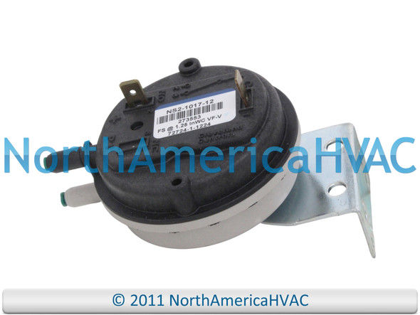 NS2-1017-12 Furnace Air Pressure Switch Vent Venter Vacuum Suction Repair Part