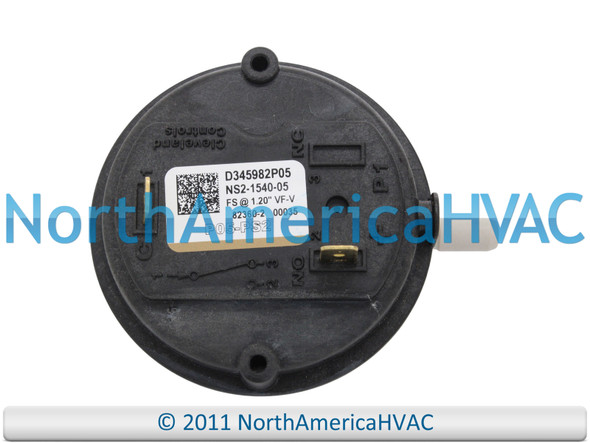 NS2-1540-05 P05-PS2 Furnace Air Pressure Switch Vent Venter Vacuum Suction Repair Part