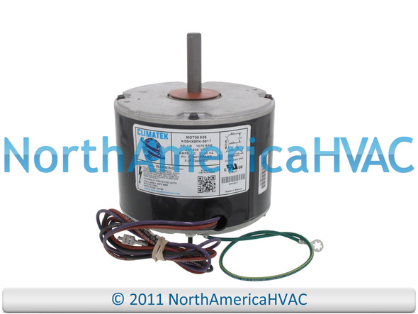 MOT06612 MOT6612 Furnace Heater AC A/C Air Conditioner Conditioning Condenser Heat Pump Blower Fan Motor HP Horse Power Voltage VAC Amps RPM Repair Part