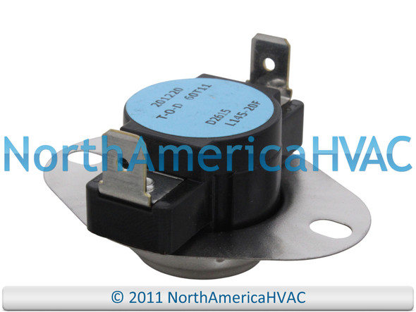60T11-201220 Furnace Heater Gas Limit Switch Snap Disc Safety Temperature Repair Part