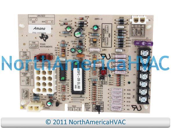 25FC-2B 25FC-2 Furnace Heat Pump A/C AC Air Conditioner Control Circuit Board Panel Blower Fan Repair Part