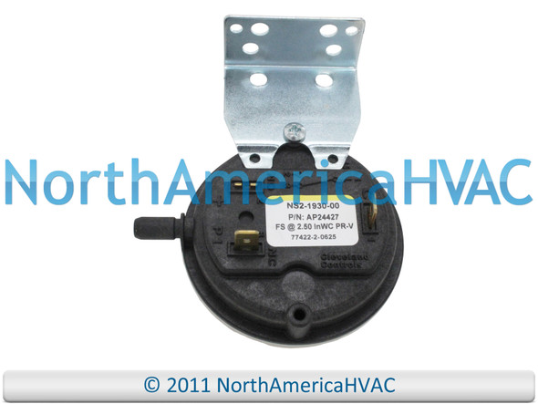 NS2-1930-00 Furnace Air Pressure Switch Vent Venter Vacuum Suction Repair Part