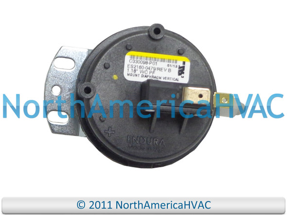 ES21600479 ES2160-0479 Furnace Air Pressure Switch Vent Venter Vacuum Suction Repair Part