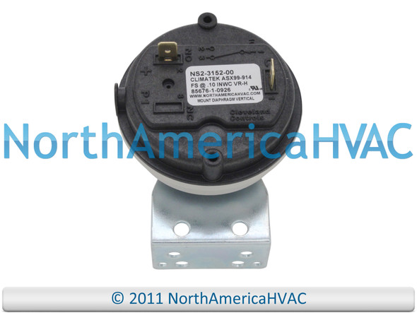 ES2040-0302 Furnace Air Pressure Switch Vent Venter Vacuum Suction Repair Part