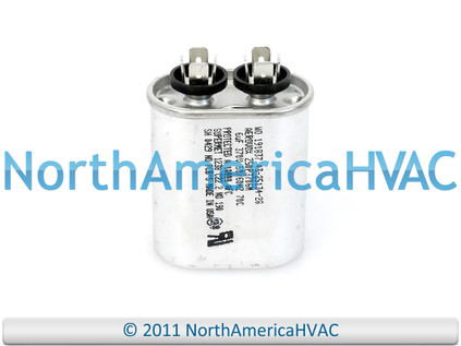 60//5 uf MFD 370//440 Volt VAC fits Corsaire # 43-26261-20 ClimaTek Round Capacitor