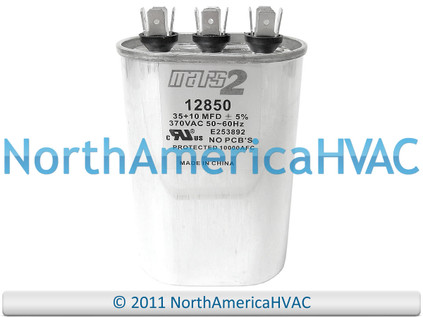 35/10 uf MFD 370 Volt Replaces Lennox Armstrong Ducane 101074-05