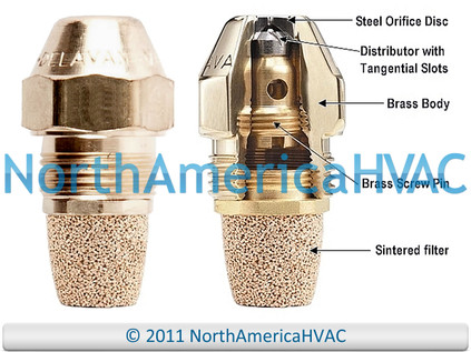 Oil Burner Nozzle .50 80 A Replaces Intertherm Nordyne 660606