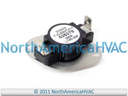 OEM Intertherm Nordyne Miller Limit Switch L140-40F Replaces