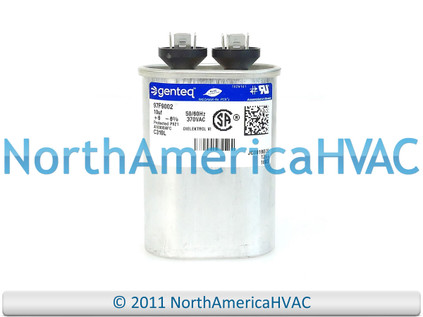 【2025最新作】 Capacitor Genteq GE Capcom Run VAC Volt 370 MFD uf 10 Oval その他