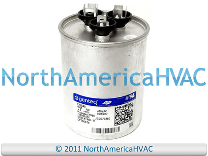 a-yan GE Genteq Oval Capacitor 40 5 uf MFD 440 Volt Z97F9739