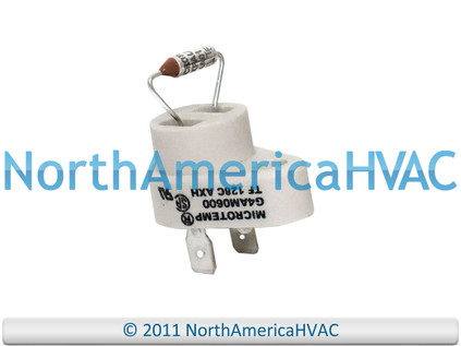 Furnace Microtemp Fuse Limit STC5257 G4AM0600 128C - North America HVAC