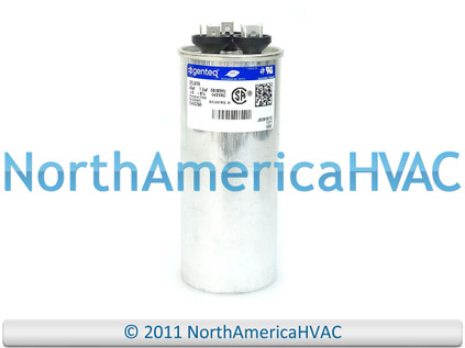 007ban  Aerovox Z26S4465W05-60 + 5 uF MFD x 440 VAC Genteq