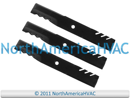 3 Mulching Blades For 61 Wright Stander 71440003 50170