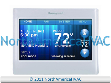 Honeywell Wi-Fi 7-Day Programmable Touch Screen Smart Thermostat 9000