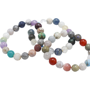 Multi Gemstone Stretch Bracelet