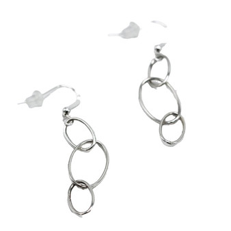 Sterling Silver Link Earrings