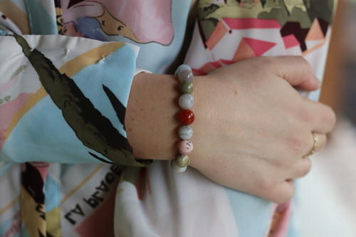 Multi Gemstone Stretch Bracelet