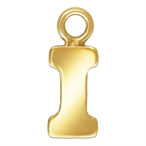 Gold Filled Letter I