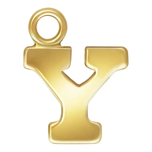 Gold Filled Letter Y