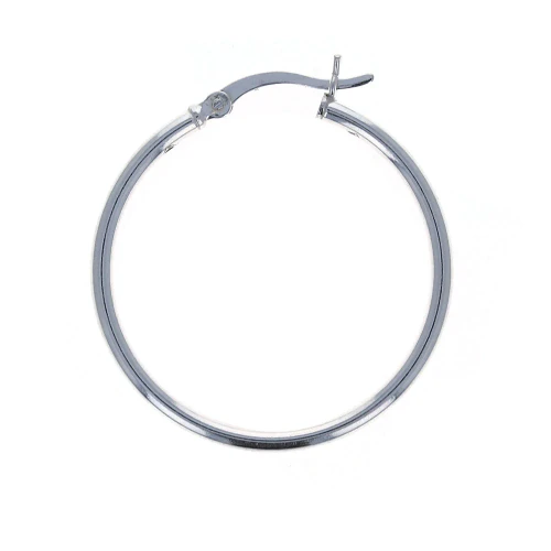 Sterling Silver 60mm Hoops