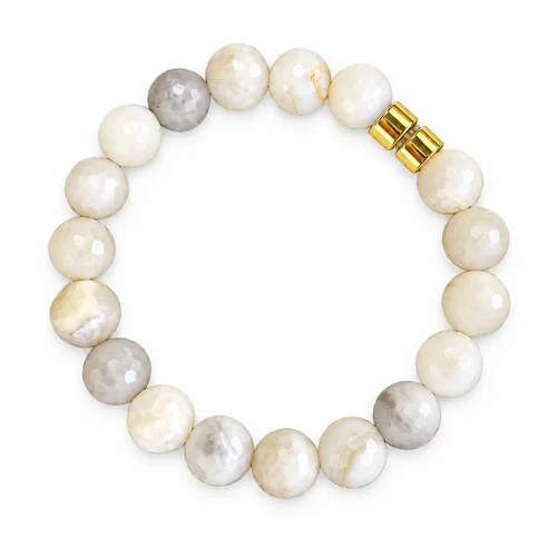 Kaia White Lace Bracelet