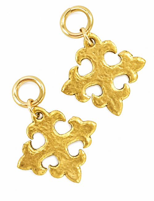 Gold Cross Charms 